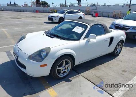 2002 Toyota Mr2 Spyder из США, поврежденный, VIN JTDFR320120045045